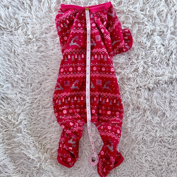 Festive Red Dog Onesie - Picture 2 of 6